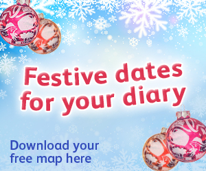 Download your free Christmas in Staffs Map 2022 here